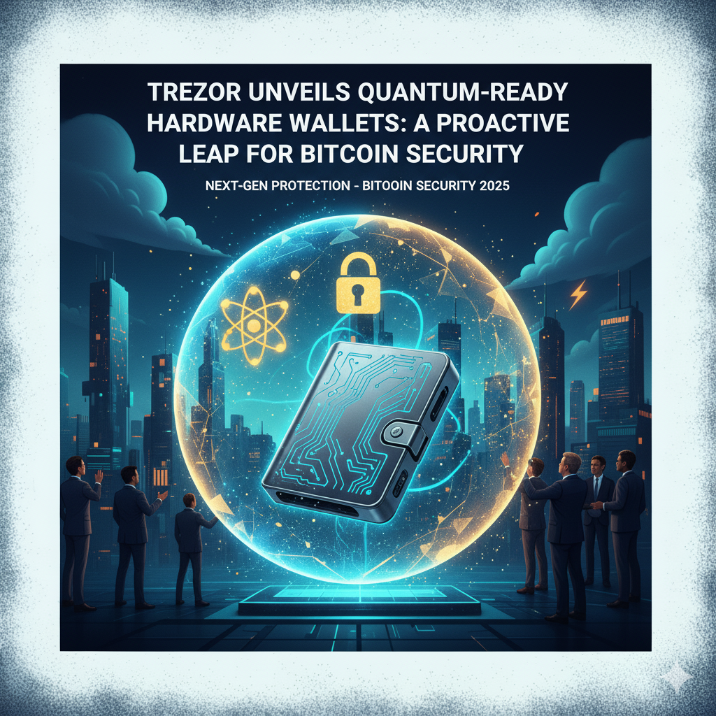 Trezor Unveils Quantum-Ready Hardware Wallets: A Proactive Leap for Bitcoin Security
