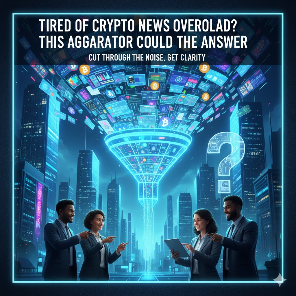 Tired of Crypto News Overload? This Aggregator Could Be the Answer. Tired of Crypto News Overload? This Aggregator Could Be the Answer.